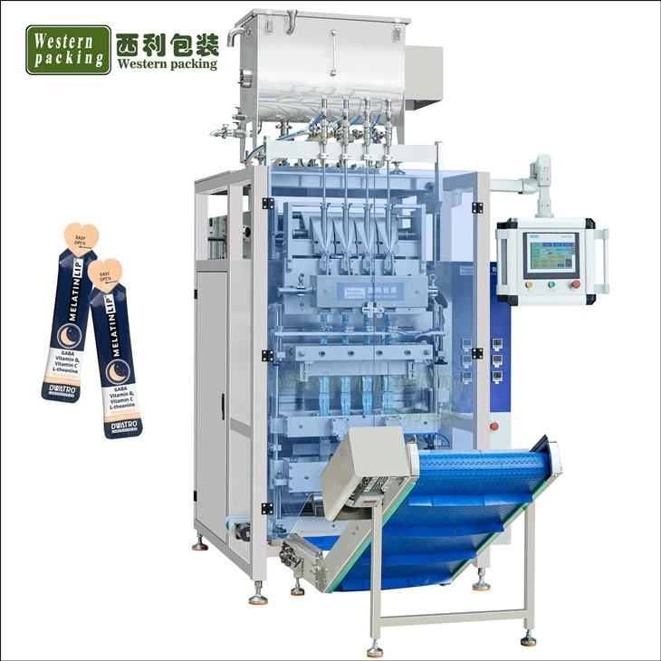 Machine d'emballage automatique verticale pour gel énergétique